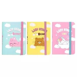 레이지스타 미니 밴딩 양장노트(12개)