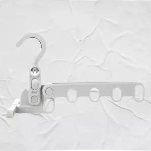 건조대 2단 접이식 수건 양말 거치대 여행용 실내용