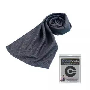 휴대용 스포츠 페이스 쿨타올 블랙