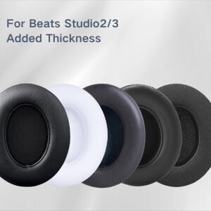 [호환품]Beats Studio 호환 2.0 3.0 무선 및 유선 헤드폰 교체용 이어패드 쿠션 단백질 가죽 B0500