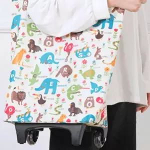 바퀴 장바구니 대용량 시장 장바구니 캐리어 손수레