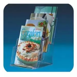 a4팜플렛거치대 브로셔입식꽂이 4단형