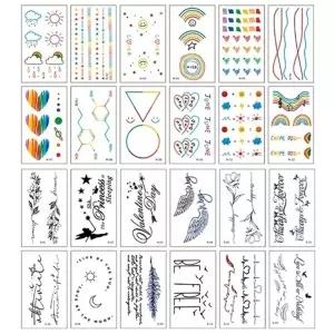 30종 페스티벌 헤나 판박이 문신 미니 타투 스티커
