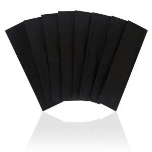 남녀용 8팩 스포츠 머리띠, 신축성 있는 부드러운 원단 미끄럼 방지 헤어 밴드 워프 러닝 사이클링 테니스 농구 데일리 운동