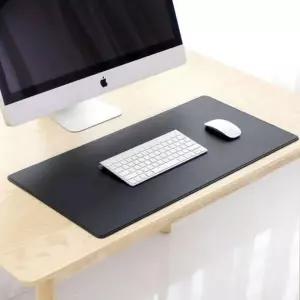 데스크매트 가죽 메탈 책상 패드 마우스패드