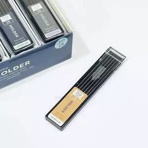 2B 2.0mm 심플 샤프심 홀더펜 심플한 필기 심플 디자인 필기구