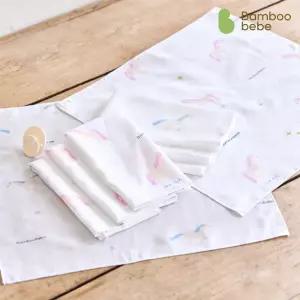 [밤부베베]시그니처엠보손수건_꿈꾸는말랑이(6장)