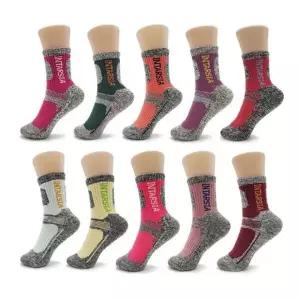 (색상 색상 랜덤 3켤레)다양한 색상 이중 쿨 도톰한 여자 스포츠 양말 3켤레