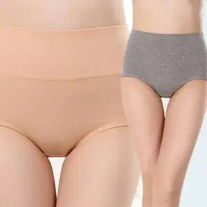 3장세트 3컬러 배보정 하이웨스트 순면팬티 빅사이즈팬티 2026