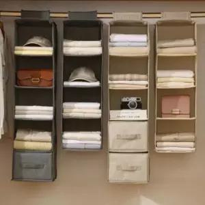 옷정리함 행거 걸이형 수납장 옷장 정리 선반 공간활용 수납 정리대