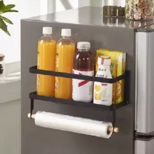 냉장고자석 선반 냉장고 옆 수납 마그네틱 정리함 1단 정리대