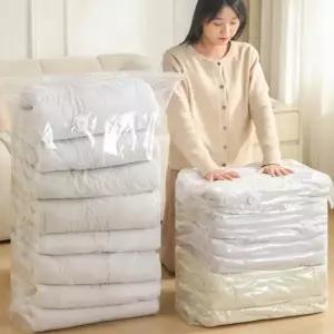 ( )이불 정리 진공 압축팩 특대형100X80X32cm G