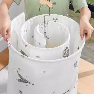 이불건조대 나선형 접이식 옷걸이 가정용 건조대