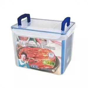 (옵션 20.0L)쿨맥시 밀폐용기 냉장고 정리 반찬통 사각 42호 20.0L