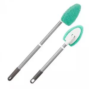 욕실 청소솔 길이 조절 타일 바닥 닦이 브러시 흠집 방지