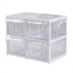 ( )서랍 정리함 부품박스 미니서랍 사무실 데스크 책상위서랍 투명 수납함