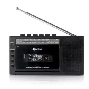 아남A37 블랙 카세트 녹음기 플레이어 MP3 라디오
