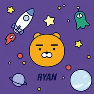 [아트박스]/아이러브페인팅 DIY 그림 그리기 카카오프렌즈 우주모험 라이언 25x25