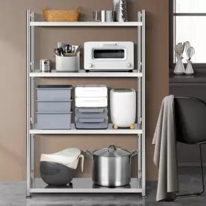 (상품선택 올스텐선반 750 4단)올스텐선반 750 4단 주방 부엌수납장 수납 정리 선반장 틈새가구