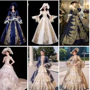 뮤지컬의상 중세드레스 코스프레 연극 뮤지컬 코스튬