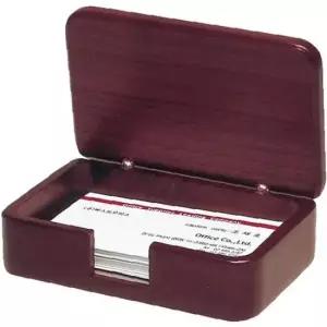 문구사무/탁상용 명함통(1315/우드클럽)