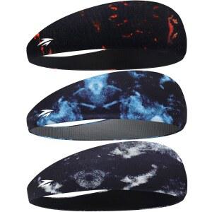 졸렌 남성용 헤드밴드 3팩 달리기, 크로스 트레이닝, 라켓볼, 운동용 스웨트밴드 및 스포츠