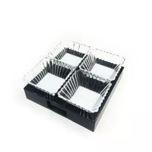 과일 플레이트 led접시 안주 충전식 다과 디저트 쟁반 식기 빛나는 트레이