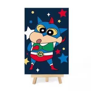 아이러브페인팅 DIY 그림 그리기 짱구는못말려 액션가면 짱구 10x15