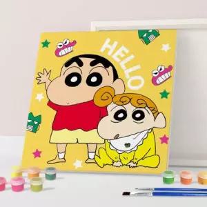 아이러브페인팅 DIY 그림 그리기 짱구는못말려 짱구 짱아 20x20