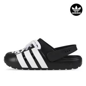 [아디다스] 아딜렛 클로그 2.0 남여공용 슬리퍼 샌들 코어 블랙 JR4025