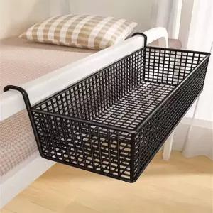 걸이식 수납바구니 침대측면 협탁대용 멀티정리함 사이드랙 침대용 선반 베드사이드 스토리지 리모컨보관