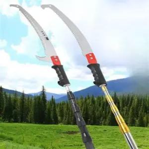 수동 고지톱 폴대 가지치기 전지가위 조경 원예 과수원 장대톱날 프리미엄 전정