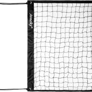 아오네키 야외 교체용 21피트 휴대용 배구/피클볼/배드민턴 네트 - 실내 표준 규정 코트 전용