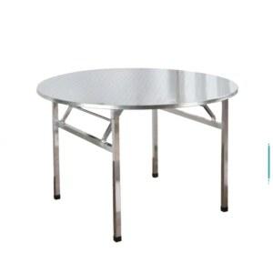 스텐 접이식 테이블 식탁 캠핑 야외 옥상 식당 위생