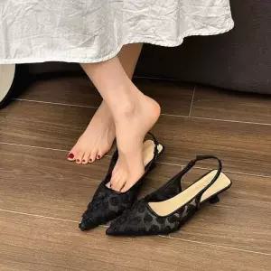 여사친 하계 웨지힐 스틸레토 스트랩 샌들 펌프스 힐 빅사이즈 원픽5