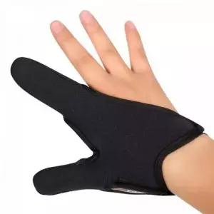 ( )원투 낚시 장갑 손가락 보호 핑거 찍찍이 글러브 DD-12741