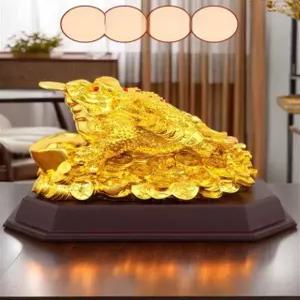 개업 두꺼비 금 삼족 개구리 장식품 소품 금전운 대형 재물운 집들이