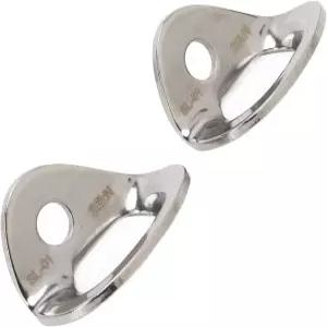 Uxsiya 2PCS 클라이밍 볼트 행거 316 스테인리스 스틸 암벽 대형 베어링 용량 앵커 항공 작업용