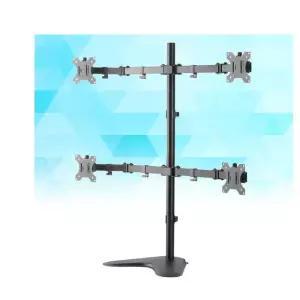 벽걸이브라켓 4대 컴퓨터 증권 모니터암 스탠드 티비 거치대 32인치