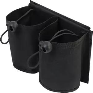 러기지 컵 홀더 여행 장비 음료 캐리어 커피 머그잔 두 개 가방 손잡이에 롤 장착 액세서리 여행용 필수품