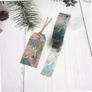 다이어리꾸미기 수채화 마스킹 테이프 전통탑 다이어리데코