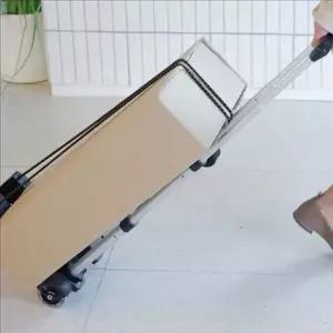 경량 접이식 쇼핑 카트 핸드 시장 바구니 카트 계단형 바퀴형