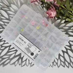 일본 야마다 칸막이 플라스틱 보관함 42구