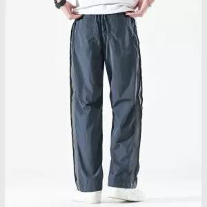 님성 데일리 바지 배기핏 폭발적인 스타 일의 와이드 커플 공용 청소년 캐주얼팬츠 다올5