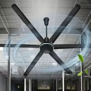 대형 실링팬 공업용 천장형 씰링팬 무소음 공장 축사용 선풍기 배기 리모컨