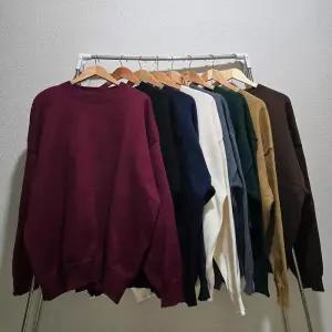[옷자락]남녀공용 박시 오버사이즈 니트 시밀러룩 8컬러