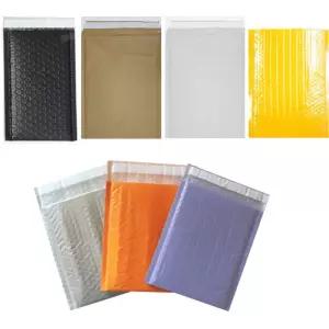 포장비닐 안전봉투 PET 에어캡 노랑 100장 34x44cm