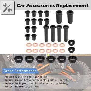 Rhy ng 리어 서스펜션 부싱 키트 폴라리스 스포츠맨 500 Rse 1996 2000 2002 700 블랙 26/38