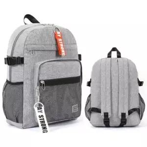 ( )학생 가방 유행 트렌드 10대 책가방 망사 백팩 그레이