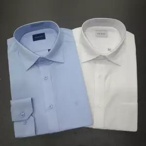 [예작]구김적고 비침적은 도비 레이온혼방 일반핏긴소매 YJESBR116